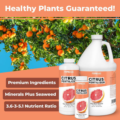 Fertilizante líquido para cítricos y frutales 8oz