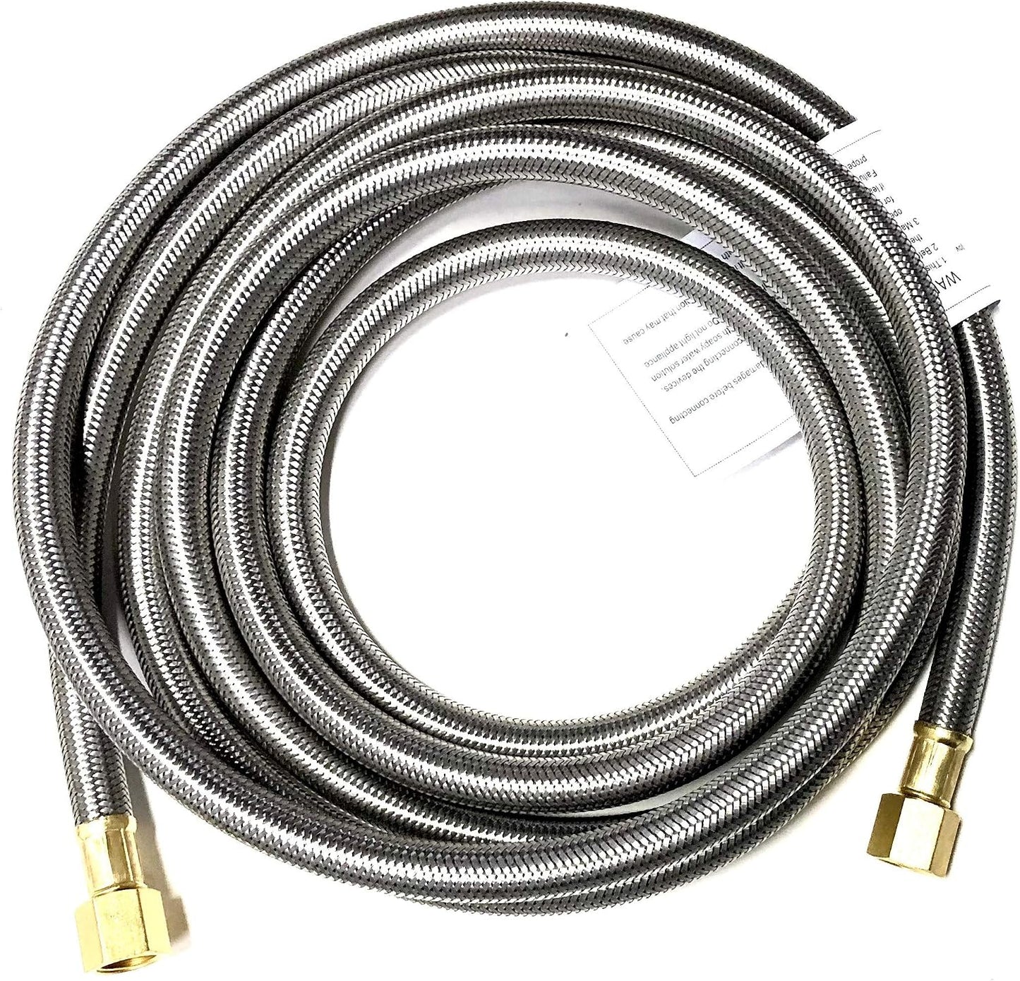 Extensión manguera propano acero inox 12ft 3/8pulg parrilla
