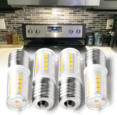 Bombilla LED E17 2W para microondas y campana blanco