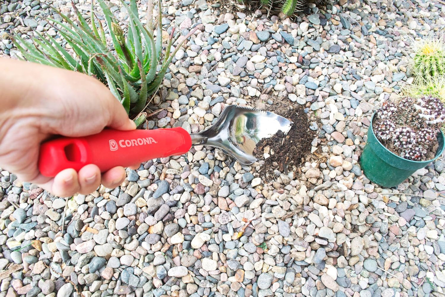 Herramienta jardín multi-Scoop agarre ComfortGEL