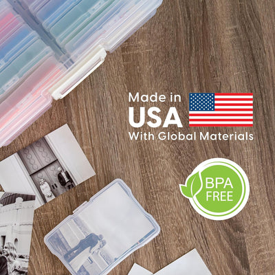 Porta Fotos y Manualidades 4x6 transparente