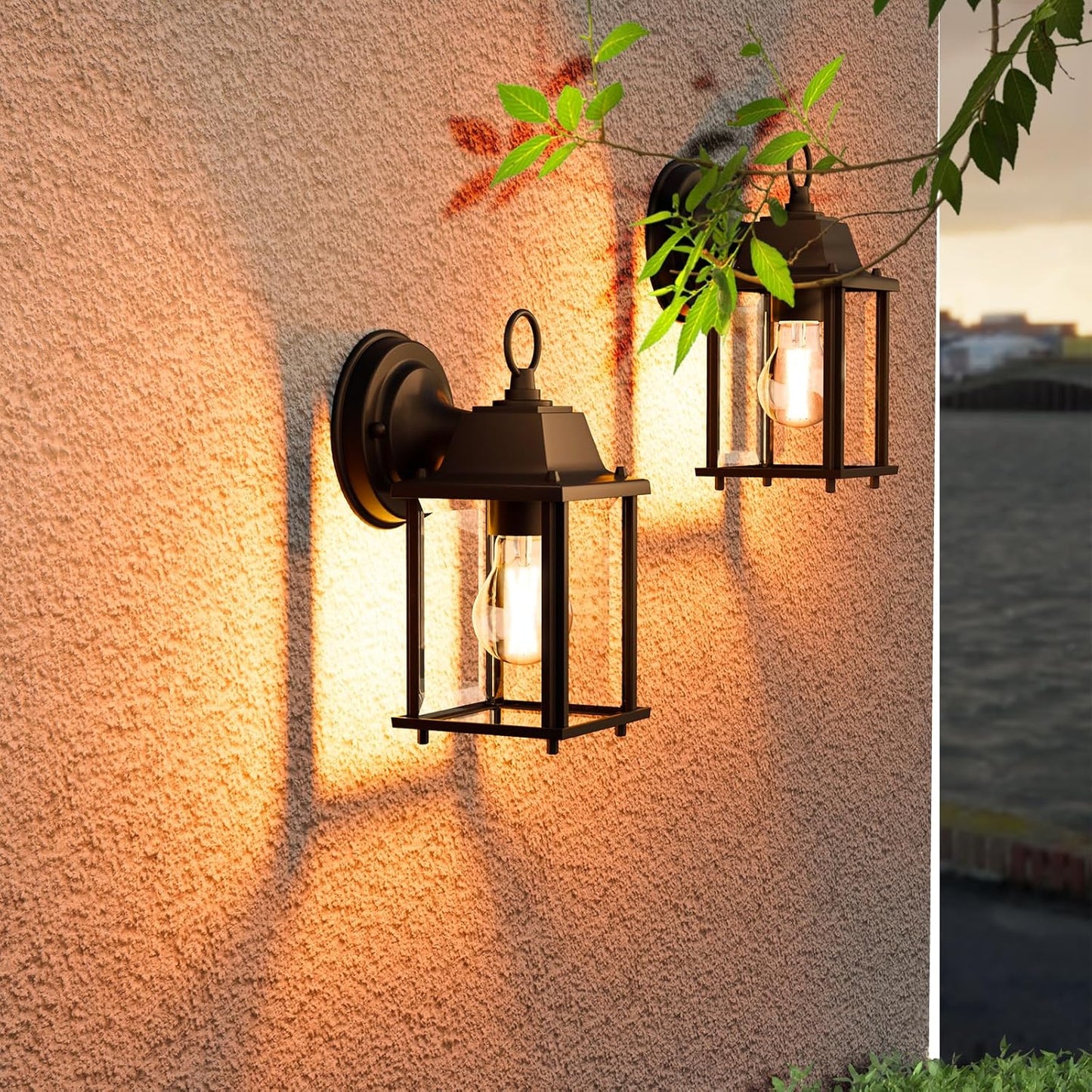 6 Bombillas LED Edison A19 Vintage 2200K 8W E26