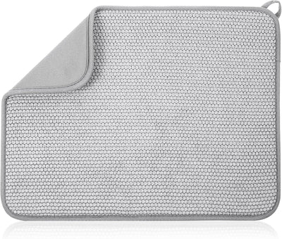 Tapete escurridor microfibra 12x16pulg doble cara
