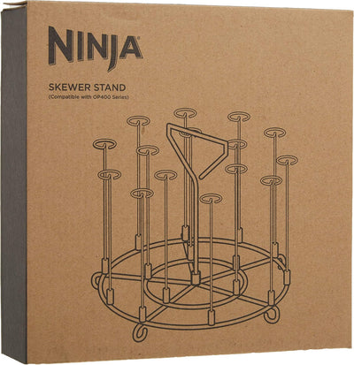 Soporte brochetas acero inox 1 pza