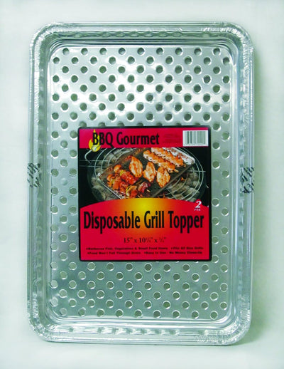 Bandeja aluminio descartable para parrilla 12pulg