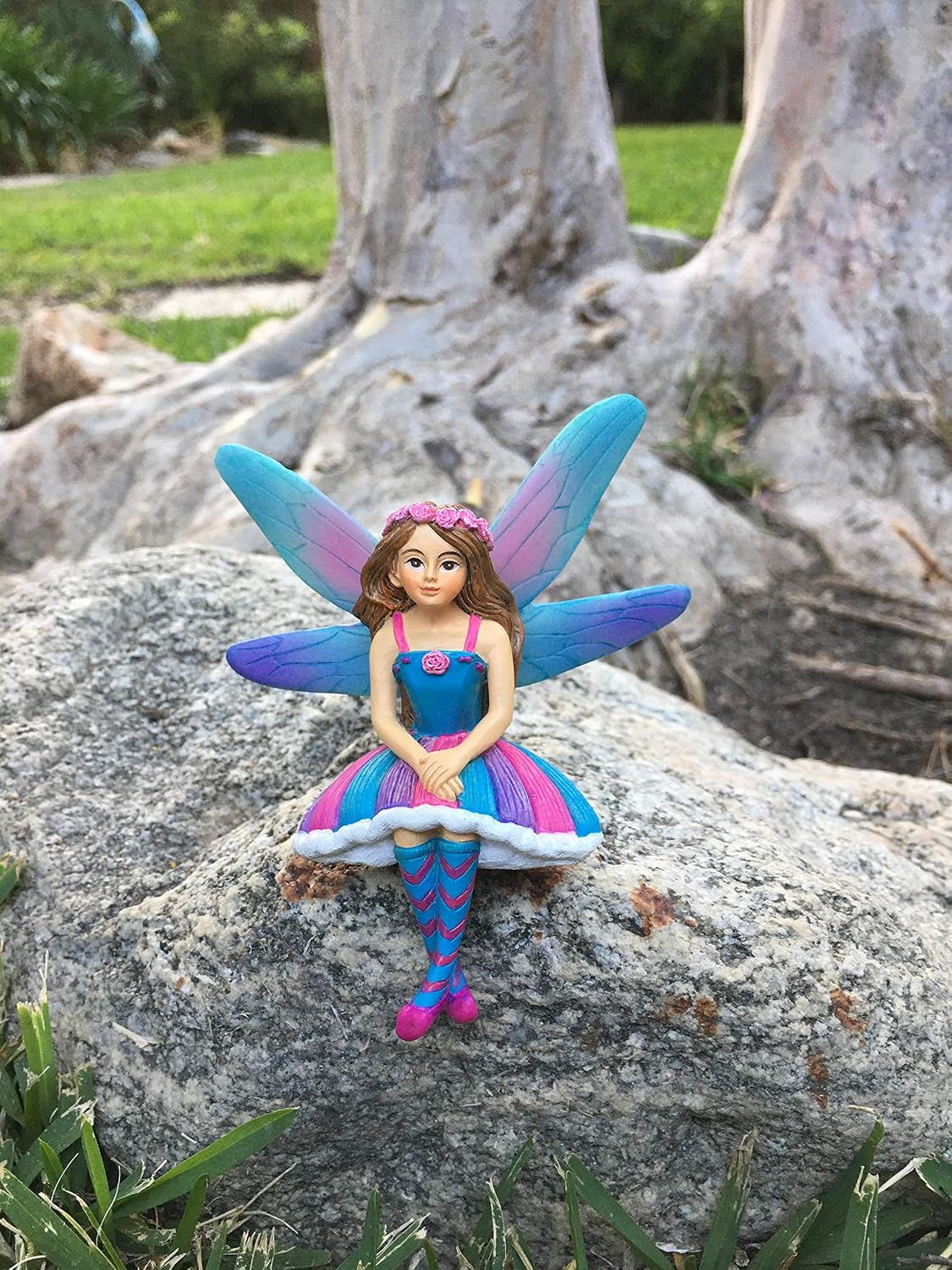 Hada miniatura Azar para jardín de hadas