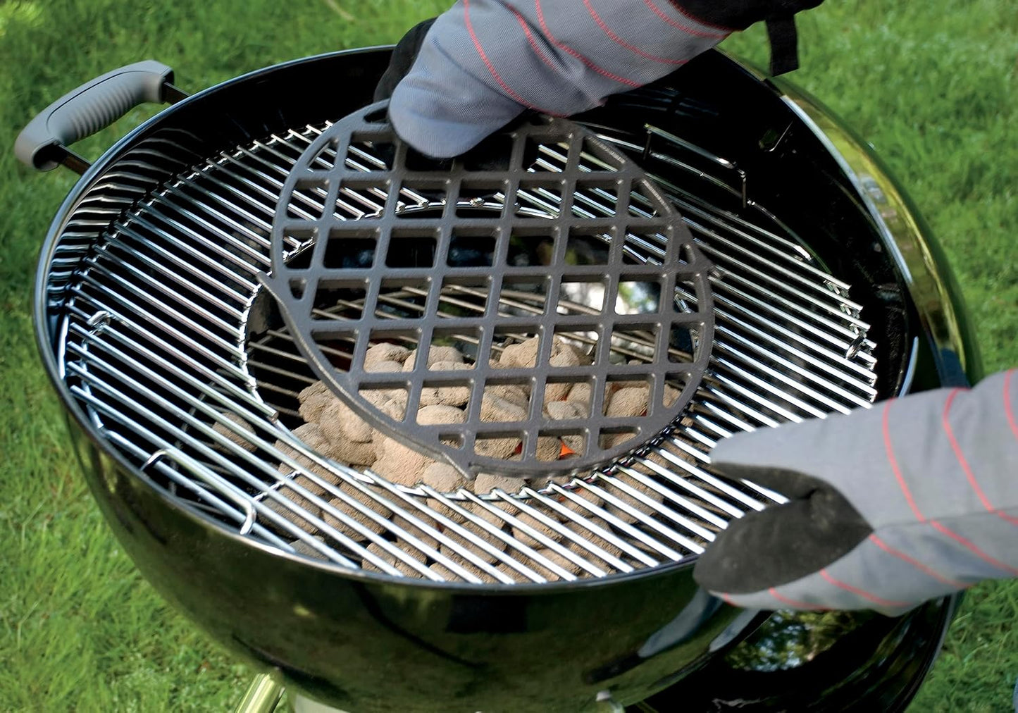 Rejilla dorar carne para asador gourmet