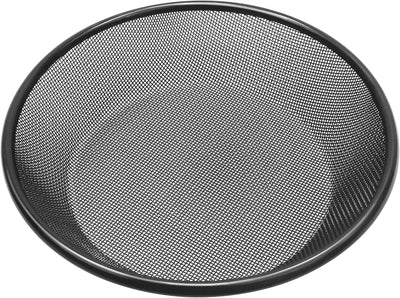 Tamiz suelo 11.8pulg rejilla 0.079pulg acero inox 5gal negro