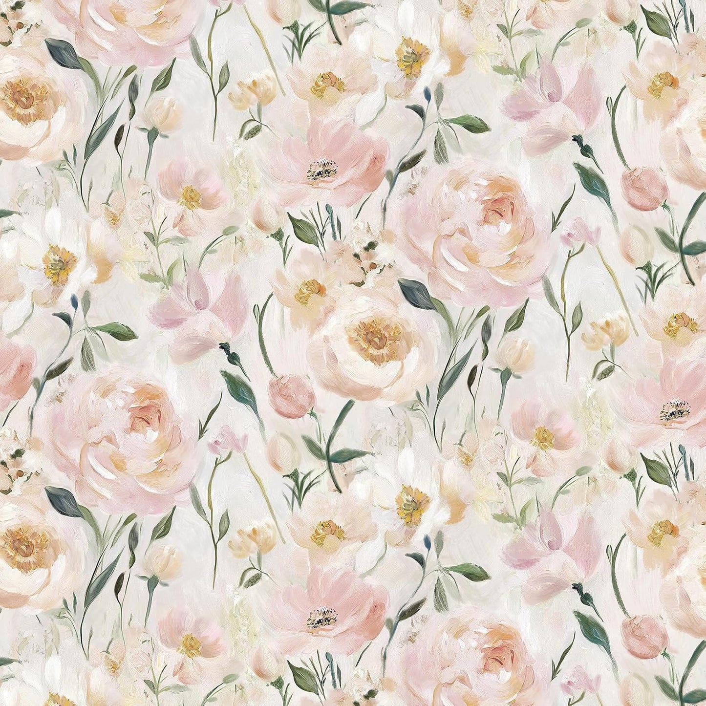 Papel tapiz floral autoadhesivo para dormitorio y baño