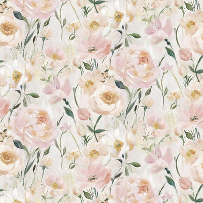 Papel tapiz floral autoadhesivo para dormitorio y baño