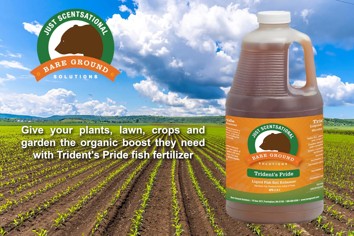 Fertilizante hidropónico líquido orgánico 64oz