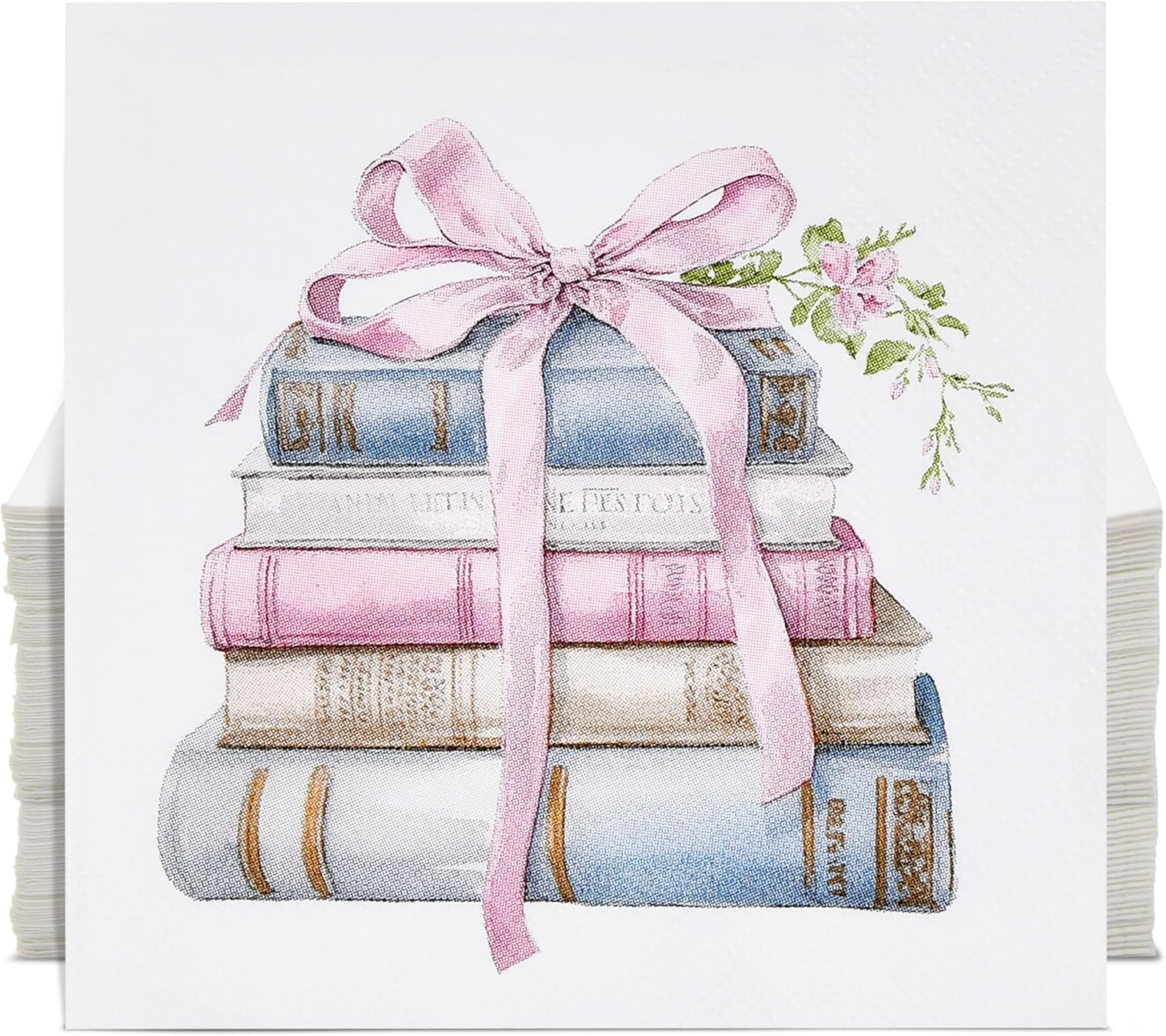 Servilletas de papel para libro club té fiesta literaria 100 unidades