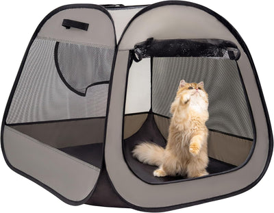 Corralito portátil para gatos y perros 33x26.5pulg