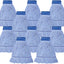 10 Cabezales Trapeador 24oz Cuerda Húmeda Algodón Resistente