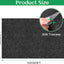 Alfombra impermeable cobertizo 5x4pies antideslizante lavable
