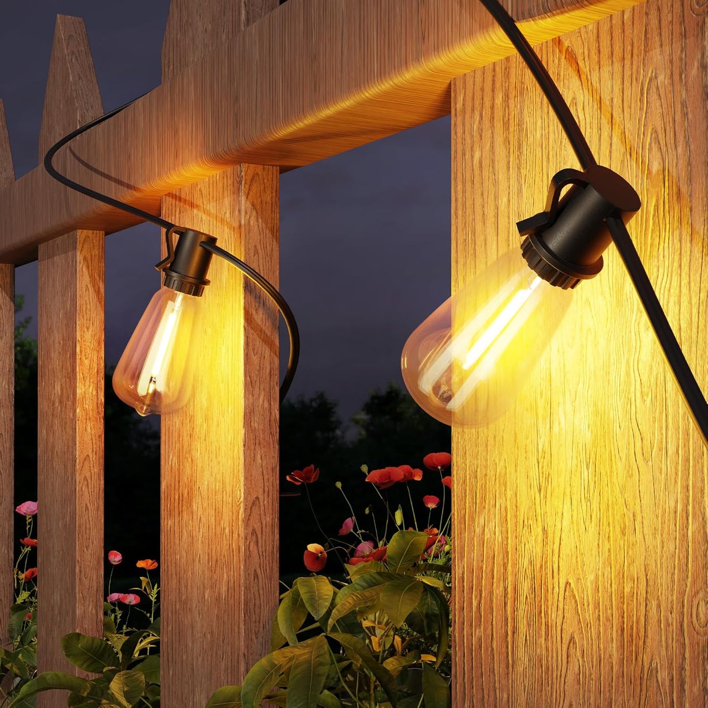 Pack 15 Bombillas LED ST38 E12 Regulables Blanco Cálido