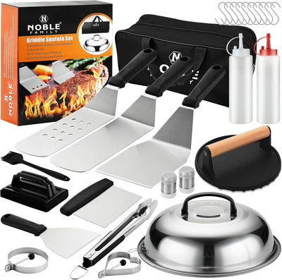 Set 27 Pzas Accesorios Parrilla Profesional con Cúpula