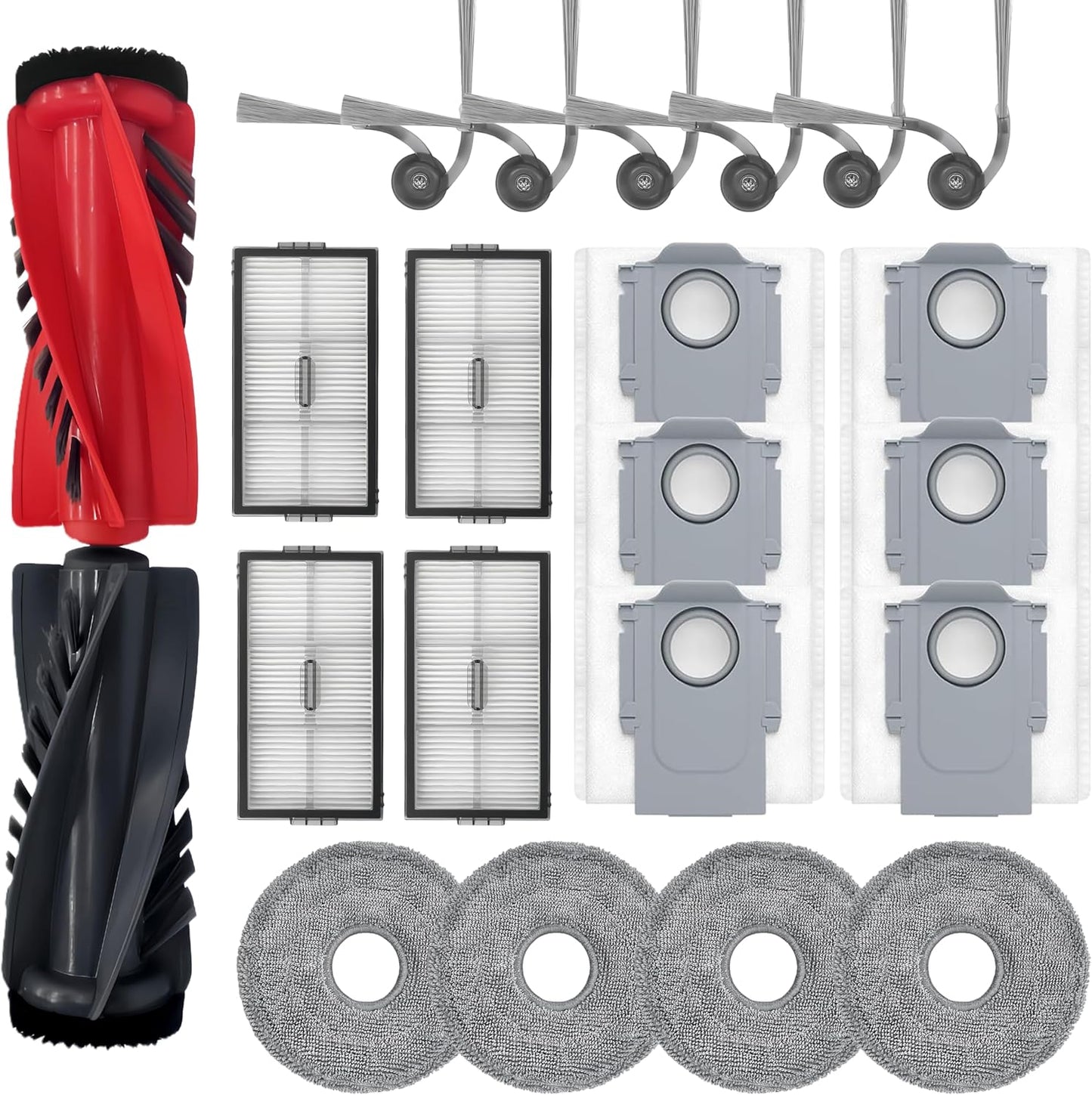 Cepillo dual filtros HEPA para Roborock