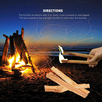 Palos madera Eco-Stix FATWOOD encendedor fuego 11.34kg