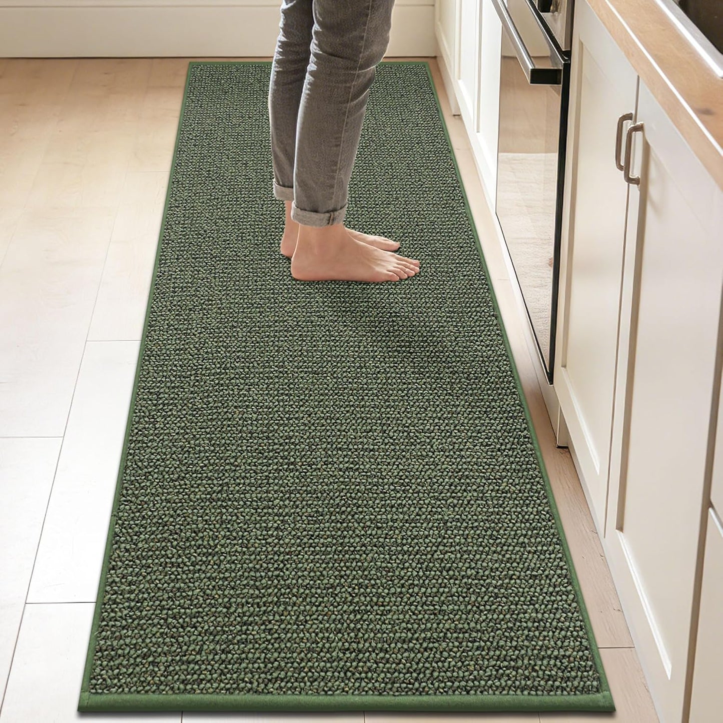 Alfombras cocina 24x84pulg antiderrapantes absorbentes lavables