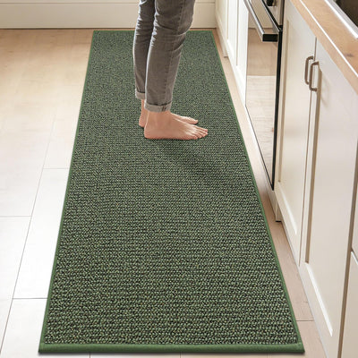 Alfombras cocina 24x84pulg antiderrapantes absorbentes lavables