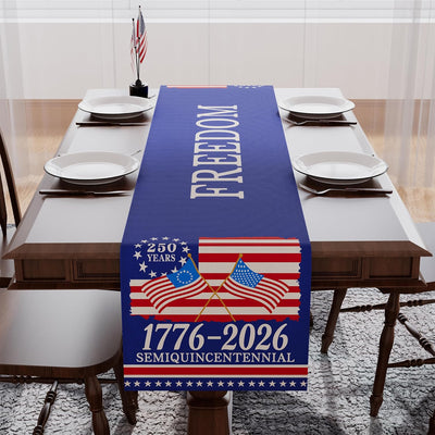 Camino de mesa 250 aniversario Estados Unidos 4 de julio decoraciones patrióticas