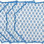 Set 8 Manteles Algodón Doble Capa 15x15pulg y 4 Servilletas
