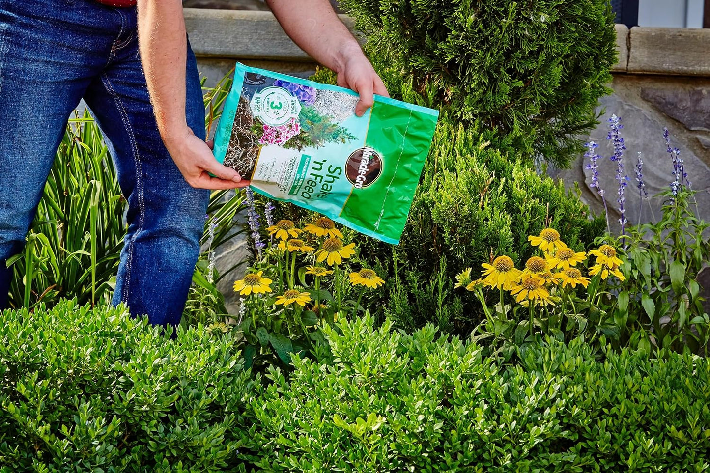 Alimento para árboles y arbustos florecientes 8lb