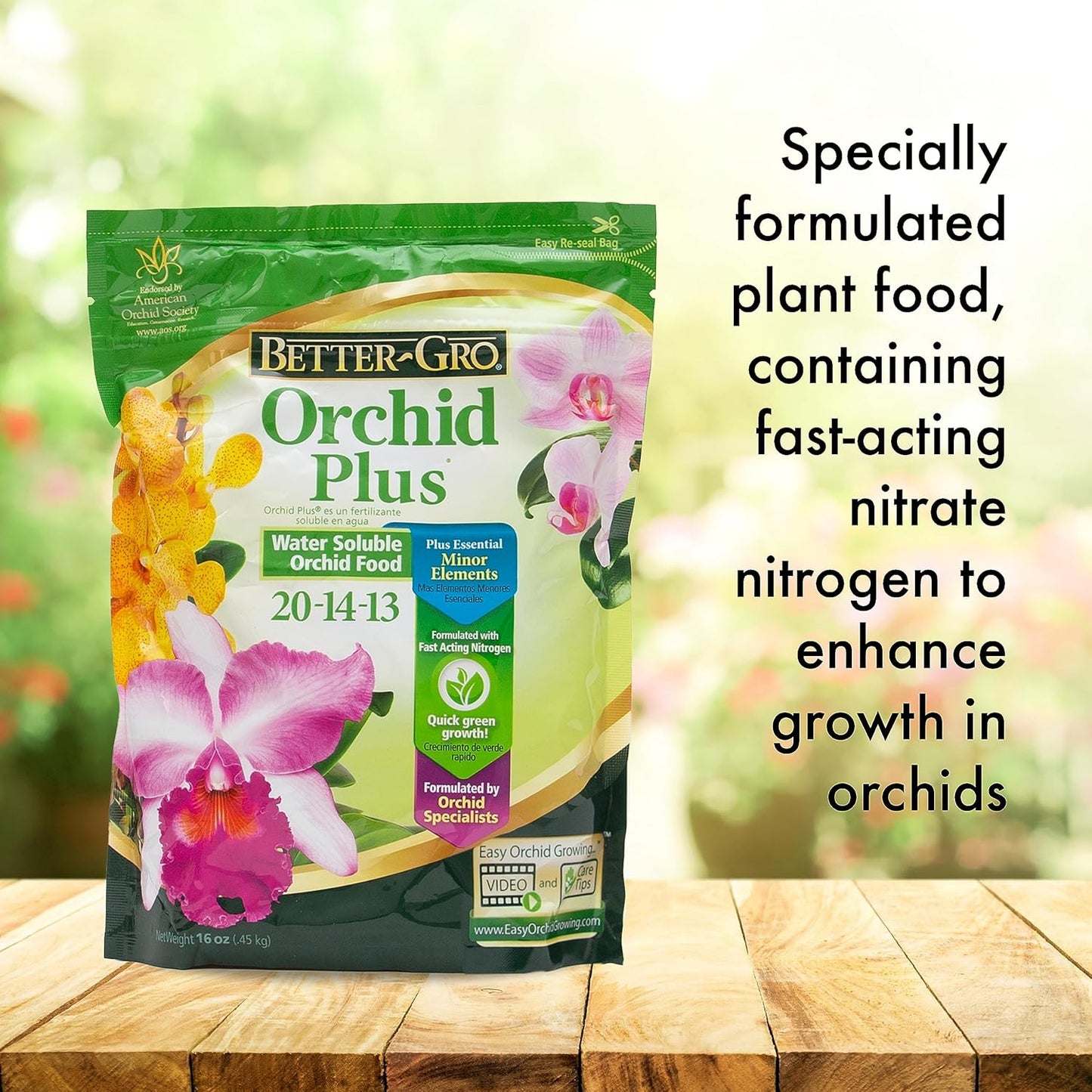 Bulbo de luz para Orquídea Plus 16oz