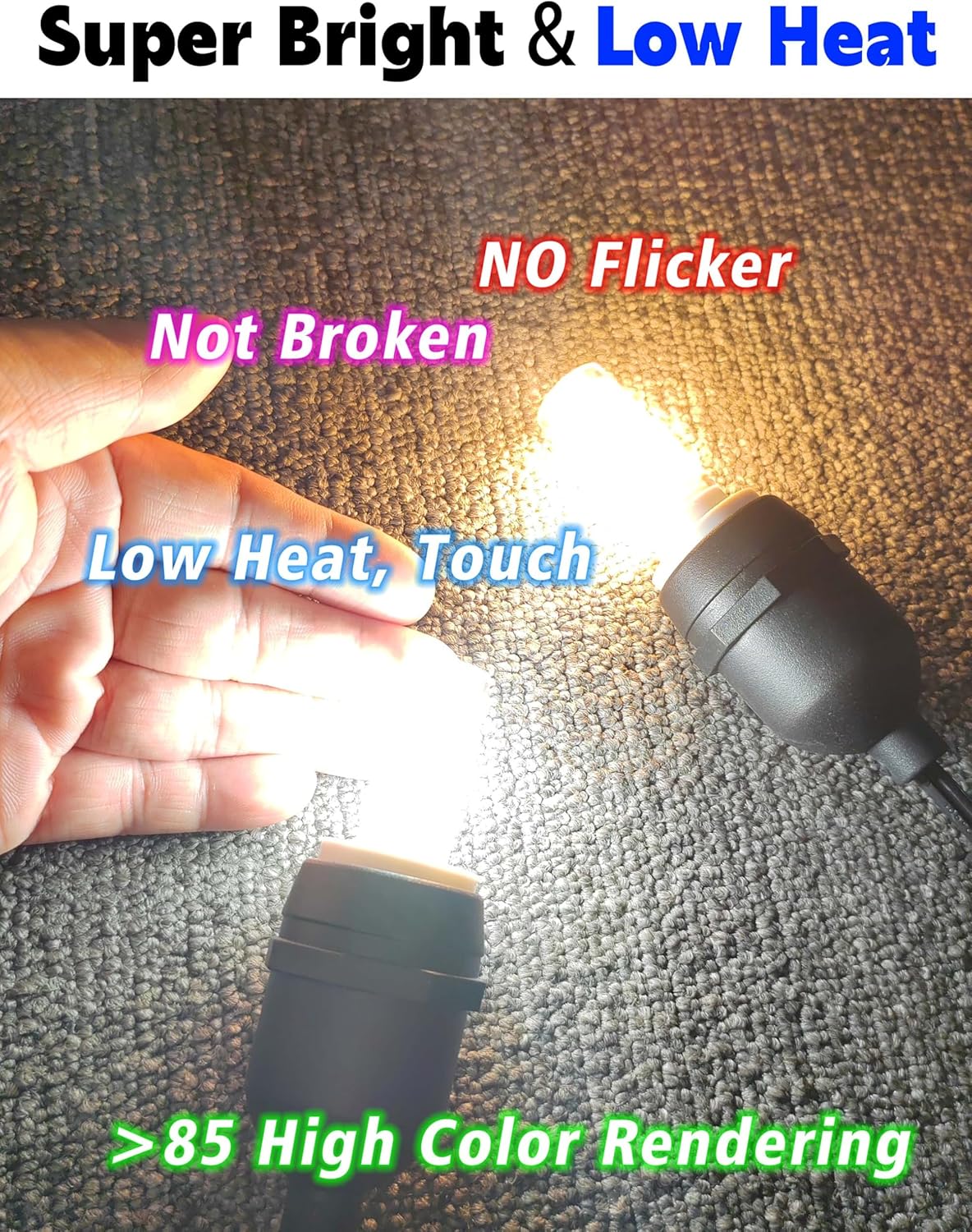 Bombilla LED E17 2W para microondas y campana blanco