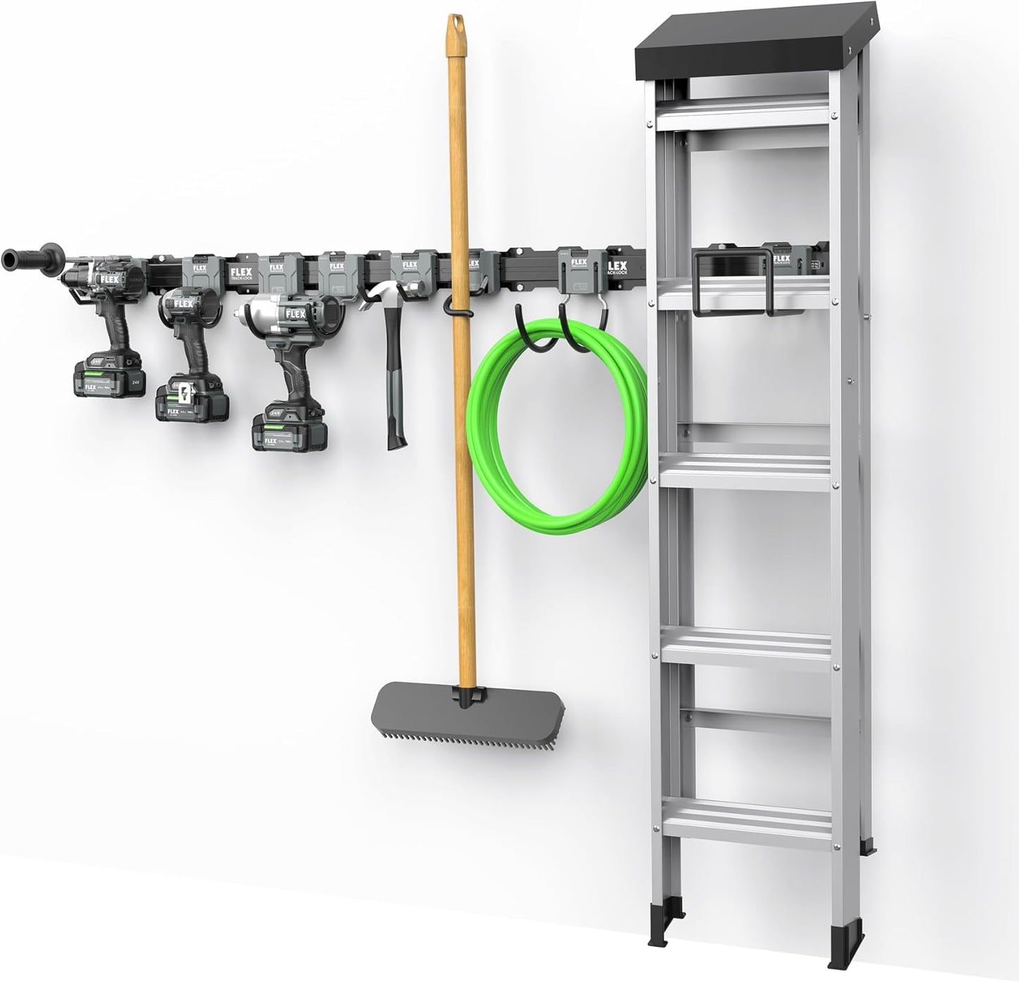 Juego 10 Pzas Almacenamiento Pared Multiusos