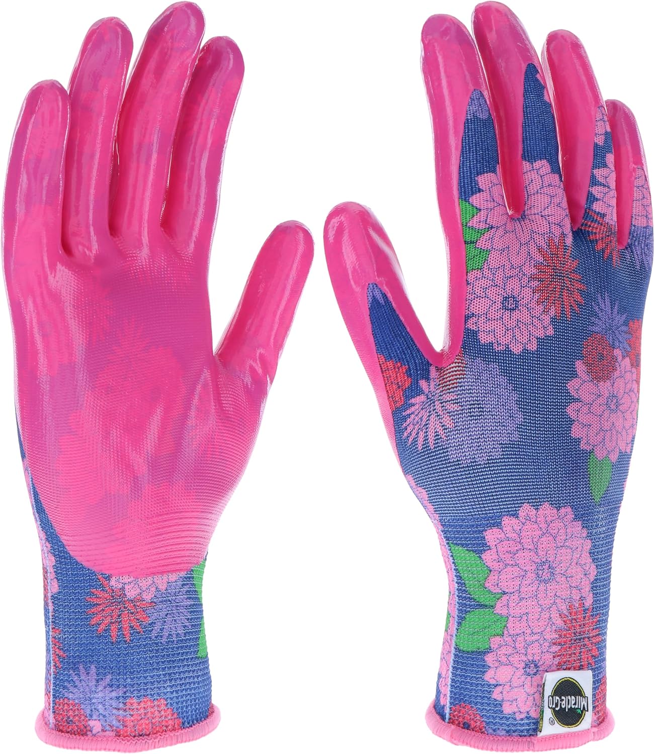 Guantes jardinería mujer revestimiento nitrilo