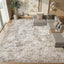 Alfombra área 12x15ft neutra suave antideslizante lavable