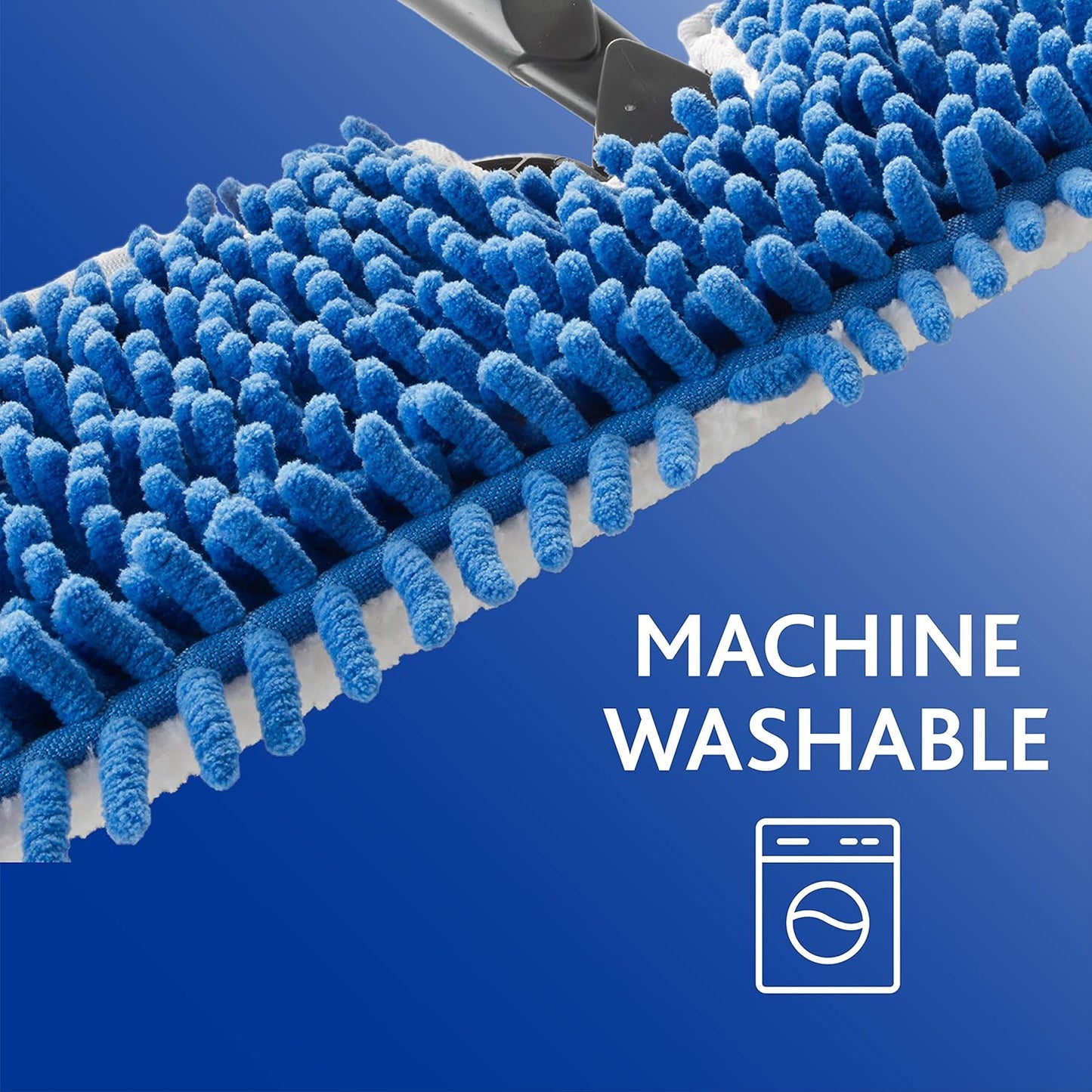 Trapeador microfibra suelo madera azul