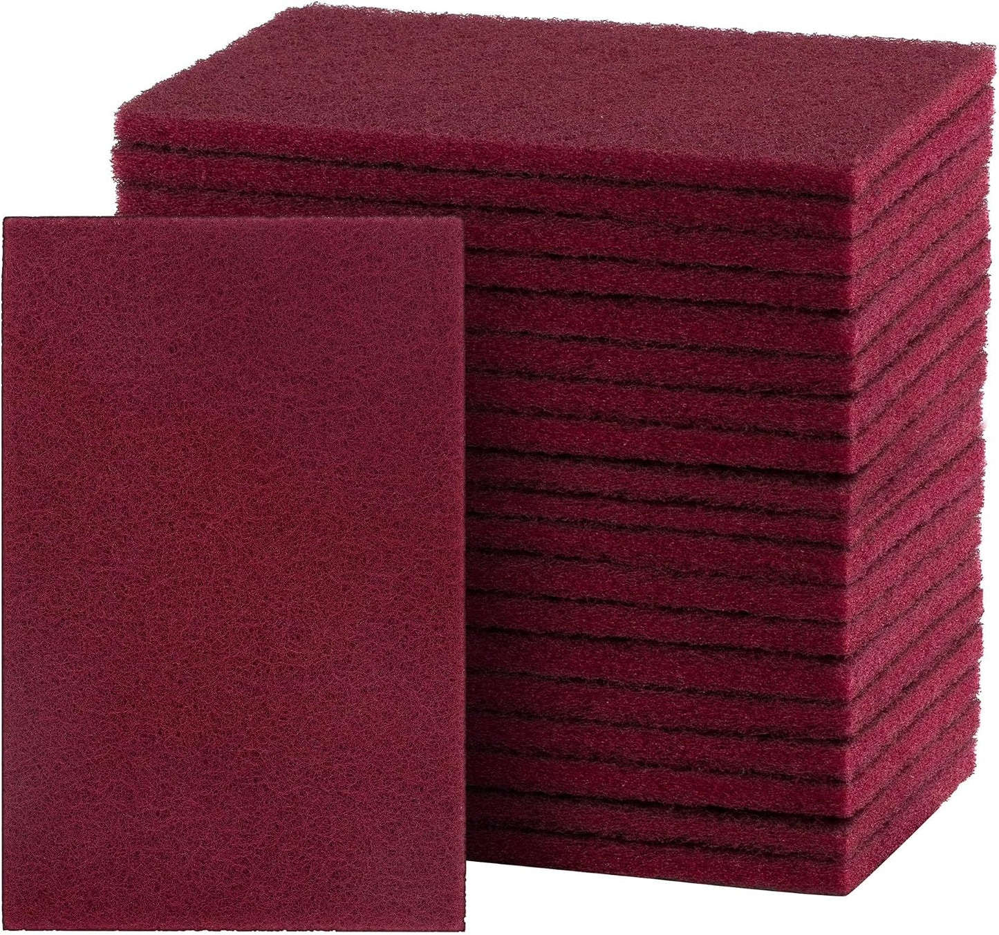 Almohadillas raspones granate 6x9pulg grano 320 multiusos