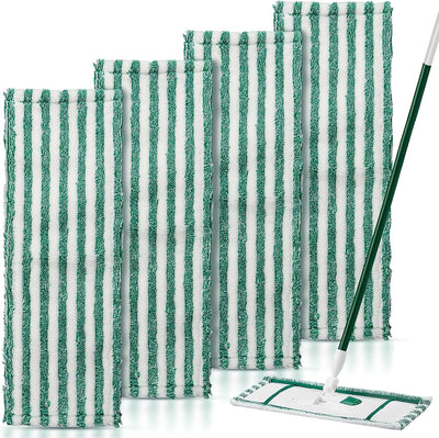 4 Pzas Cabezales Microfibra para Mopa Libman Reutilizables
