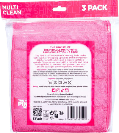 Almohadillas microfibra Miracle 3 Pzas