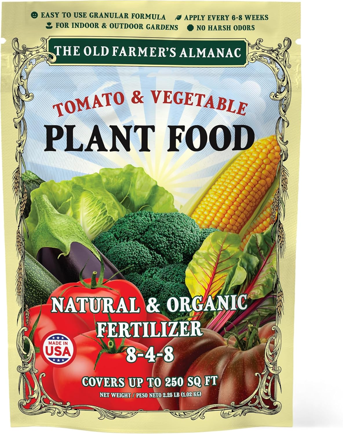 Fertilizante orgánico para tomates y vegetales