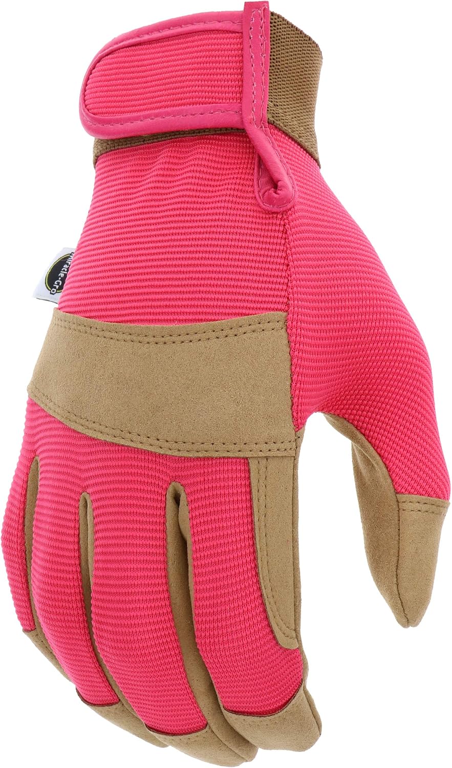 Guantes acolchados piel sintética elastano ajustables 1 unidad