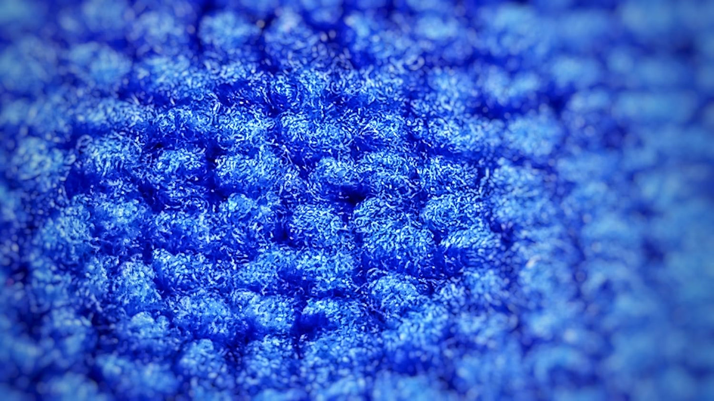 Paquete 6 paños microfibra absorbentes 12x12pulg azul