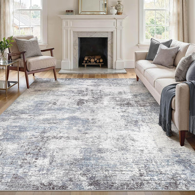 Alfombra 10x14 pulg moderna para sala dormitorio