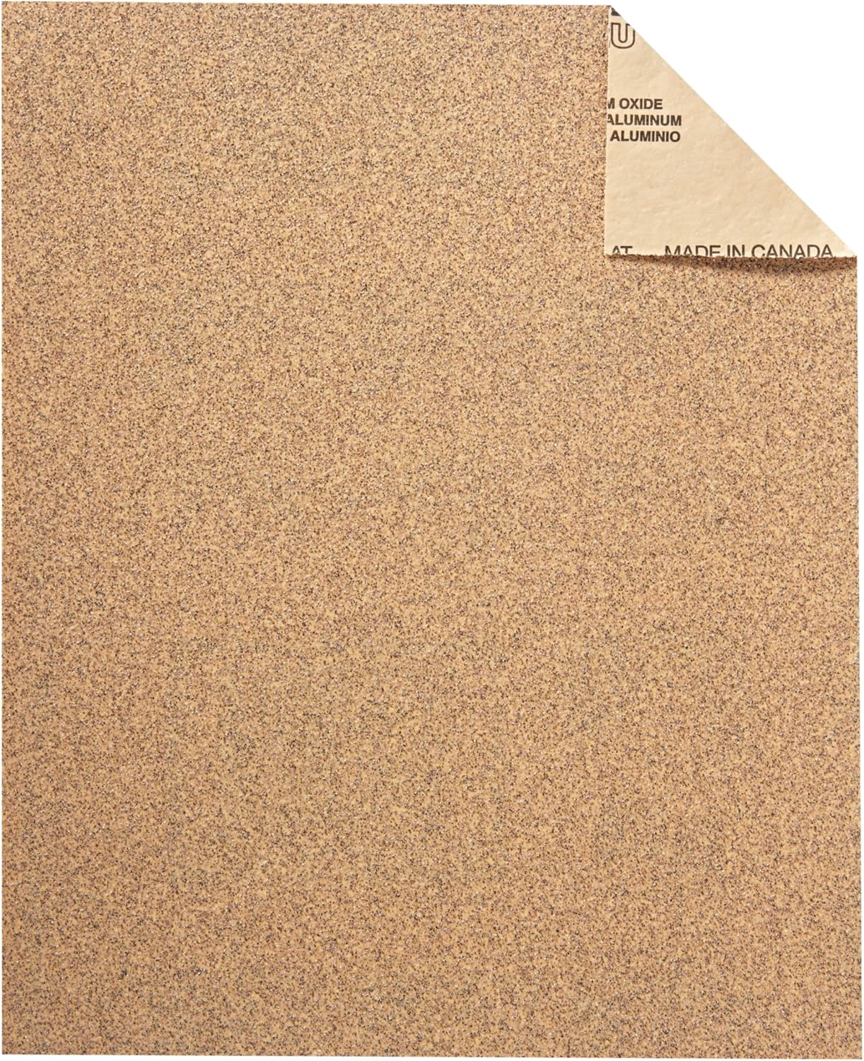 Papel lija grano 220 5 hojas 9x11pulg para madera metal