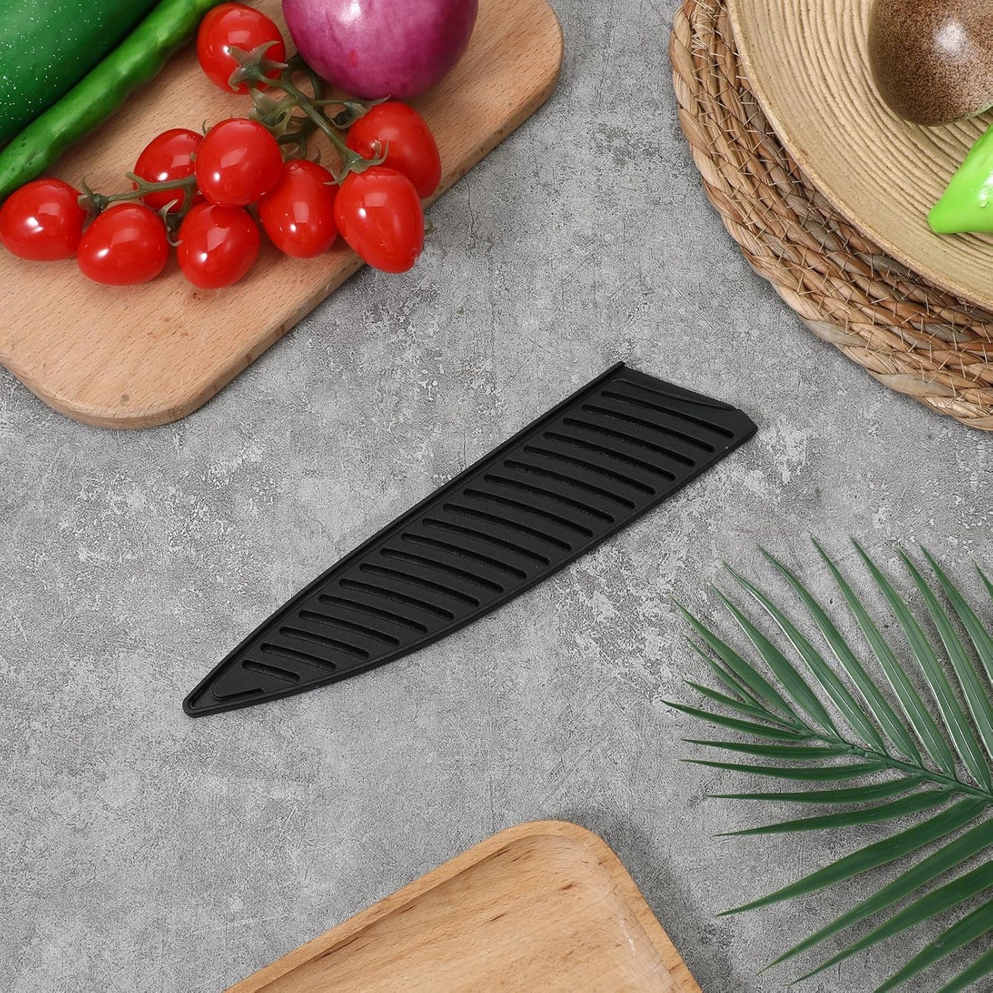 Funda protectora plástico para cuchillos cocina 8.6pulg