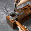 Herramienta retráctil café acero inox 0.020pulg