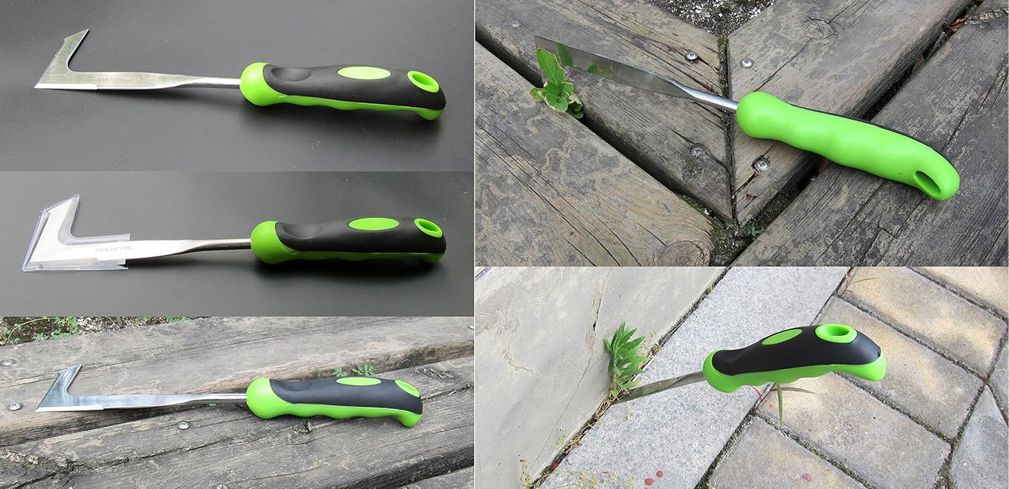 Escardadora acero inox 13pulg mango ergonómico