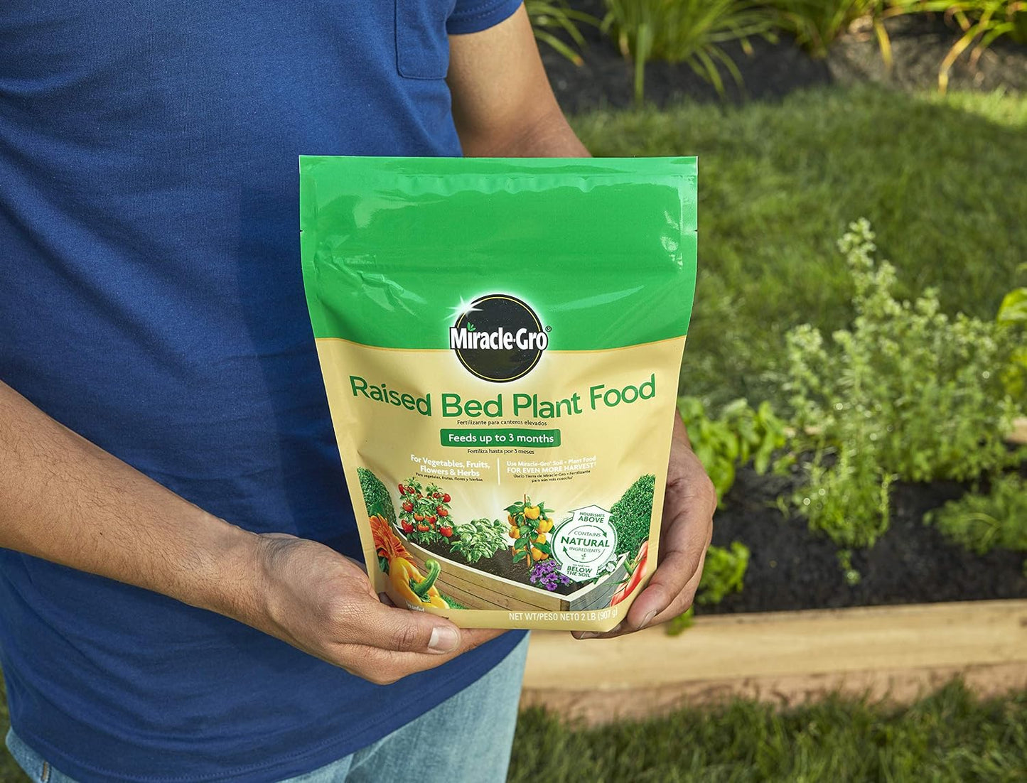 Alimento para plantas cama elevada 2lb