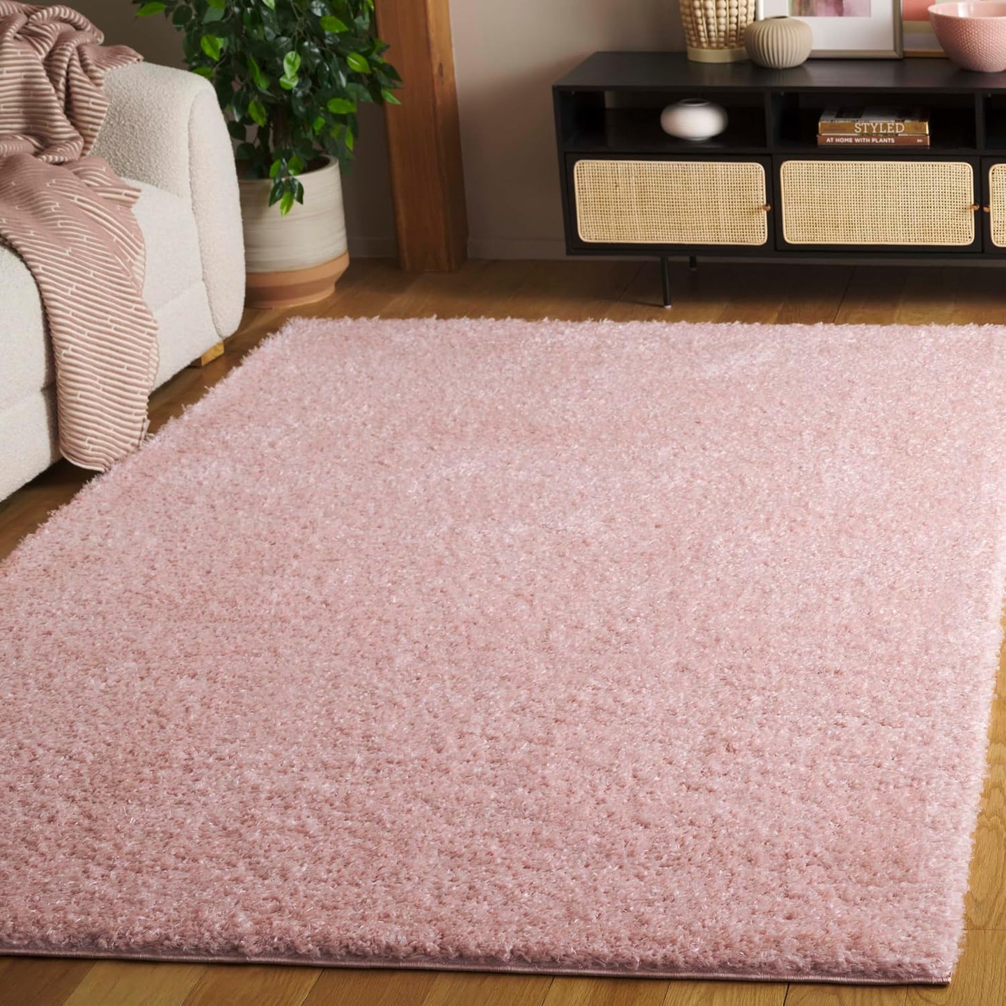 Alfombra área 6x9ft pelo grueso no pelusa sala dormitorio