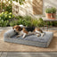 Cama ortopédica perros 40x24pulg espuma viscoelástica