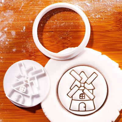 Molde para galletas Windmill Mini BAKERLOGY de estilo rústico