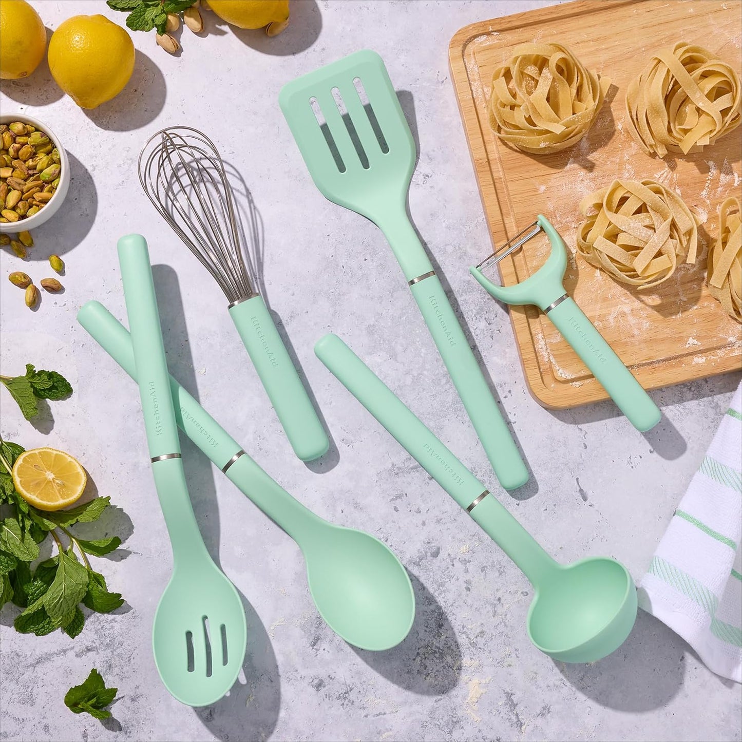Set 6 Pzas Herramientas Universal Menta Verde
